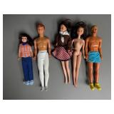 Assorted Ken & Barbie Dolls