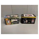 Pair of Metallic Impressions Collector Card Tins