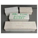 Collection of Score 91-92 Hockey Cards