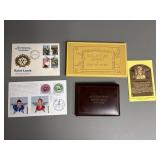 Sports Post Card and Stamp Collection