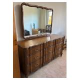 Malcolm 9 Drawer Dresser + Mirror