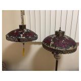 Tiffany Style Floor + Hanging Lamp