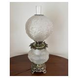 Success Gone w/ the Wing Lamp Grapes Satin Glass