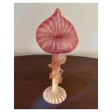 Beautiful Pink Jack-in-the-Pulpit Striped Vase