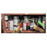 Assorted Paint Supplies
