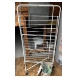 Metal Drying Rack on Casters
