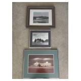 Three Framed Wall Art Prints