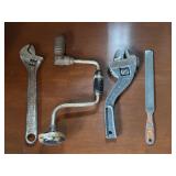 Antique Adjustable 12" Wrench