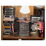 Large Collection of VHS Tapes
