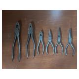 Assorted Steel Pliers