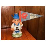 Ceramic Buffalo Bills Greatest Fan Figure