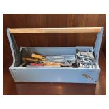 Metal Tool Tote w/ Tools