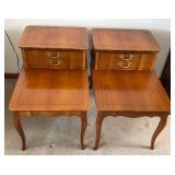 Pair of Cherry Beaucraft Side Tables
