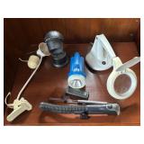 Assorted Lamps, Lights, Flashlights