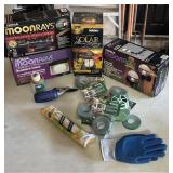 Garden Lights, Twine, Gloves, Pruning Shears