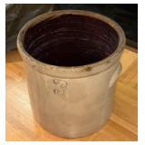Three Gallon Stoneware Crock