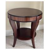 Mahogany Round Side Table