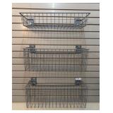 StoreWall Solutions Storage Baskets