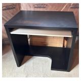 Small Office Desk with Keyboard Drawer