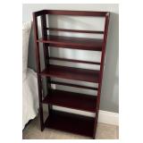 Mahogany Collapsible Bookshelf