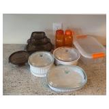 Assorted Kitchen Casseroles + Storage Containers