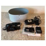 Small Storage Bin + Cameras