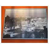 Modern Paris Scene Framed IKEA Photograph
