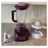 Kitchen Aid Blender + Juiceman