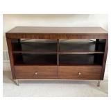 Modern Mahogany TV Console