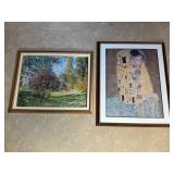 Two Framed Reproduction Prints