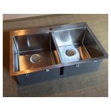 Allen + Roth Double Bowl Kitchen Sink & Faucet