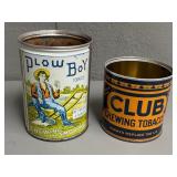 Two Tobacco Tins