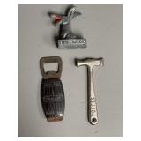 Timberjack Bottle Opener, Blue Bird Toffee Hammer
