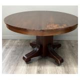 Mahogany Pedestal Dining Table