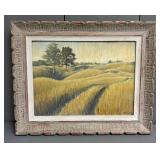 "August Evening Arkell Hills" Gordon Couling 1975