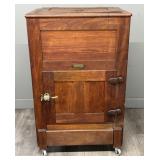 Antique Wooden "Iceland" Ice Box