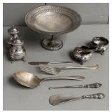 Assorted Silver Plate Items
