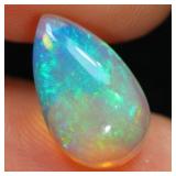 $3,299 Appraisal - 3.77 ct Cert. Opal Gemstone