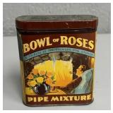 Bowl of Roses Pipe Mixture Tin
