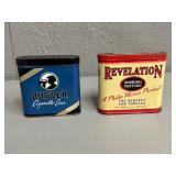 Bugler Cigarette Case + Revelation Tobacco Tin