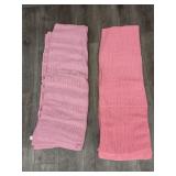 Pair of Pink Cotton Blankets