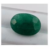 $19,420 Appr - 9.71 ct Cert. Colombian Emerald Gem