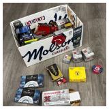 Assorted Empty Ammunition Boxes, Cartridges