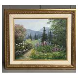 Original Acrylic On Canvas "Wildflowers"