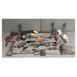 Large Collection of Vintage Kitchen Utensils