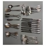 Community Silver Plate 8 pc Place Setting