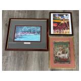 Three Framed Prints