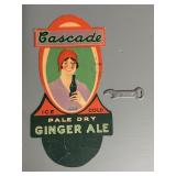 Cascade Ginger Ale Case Topper & Bottle Opener