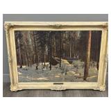 "Shack in the Woods" Print Franz Johnston