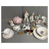 Resin Figurines, Piggy Banks, Egg Cups